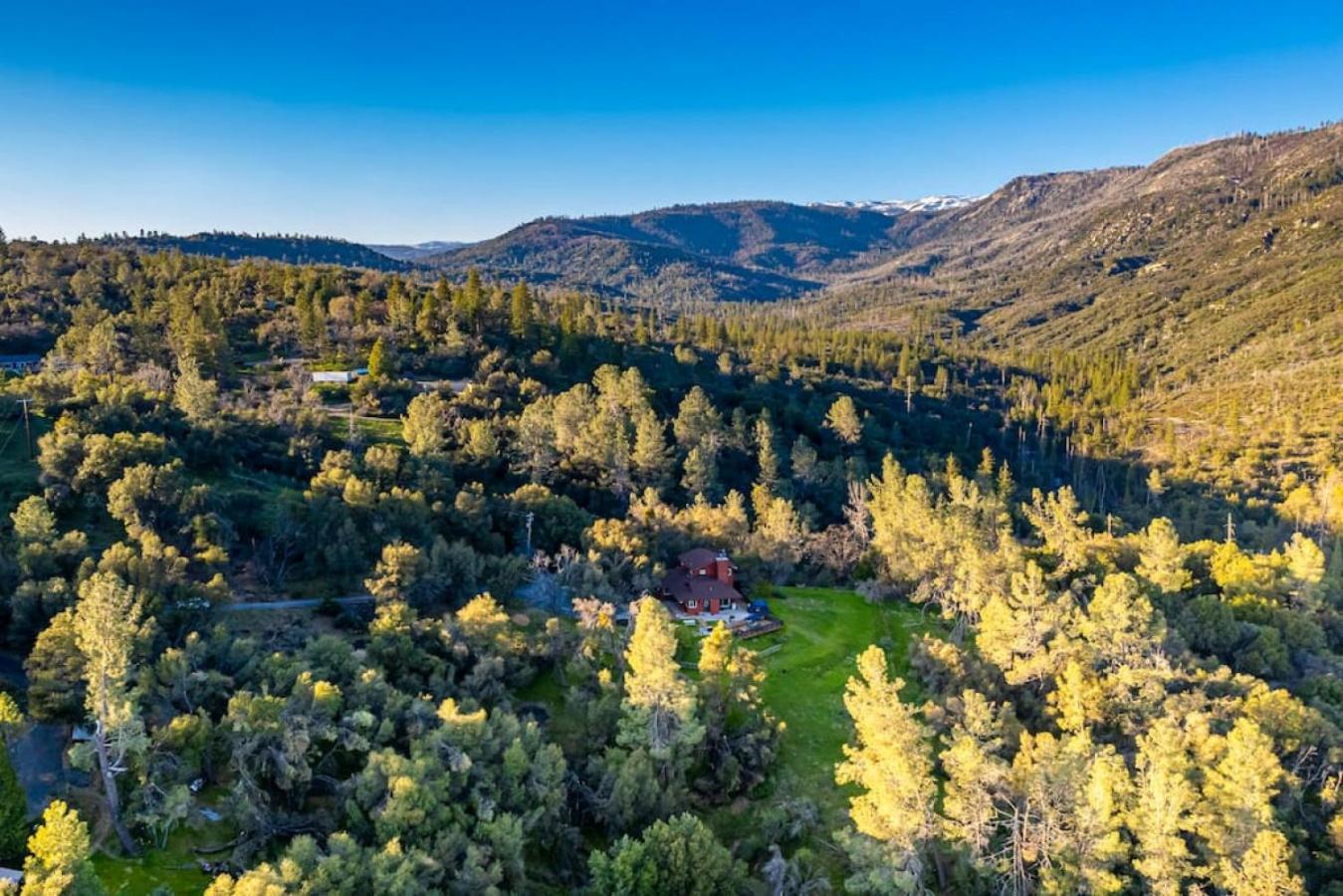 Sierra Vista Lookout Lodge With Creek, Waterfall And Waterholes, Minutes From Bass Lake And Yosemite South Gate North Fork Екстериор снимка
